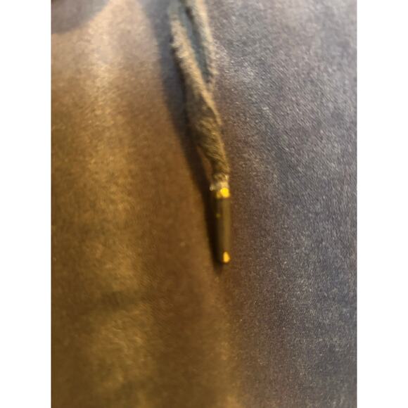 Offline by aerie Velour Hoodie Comfort Loungewear Size Small Slate Gray - Picture 2 of 6